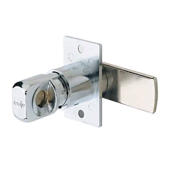 CERRADURA PORTA CANDADO DERECHA – OJMAR – CROMADO